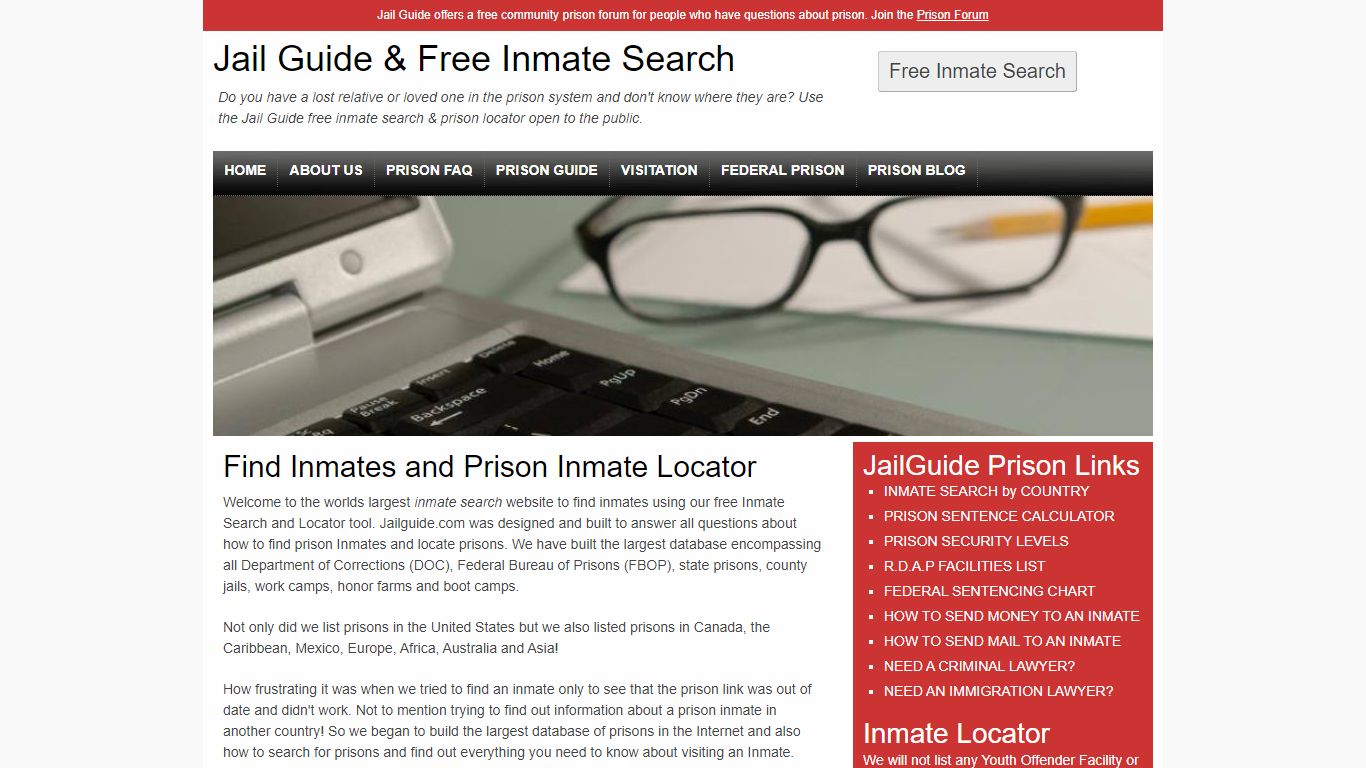 Inmate Search Find and Locate Inmates | Jail Guide